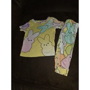 Peeps spring Easter bunny pajamas sleep size 12 months‎